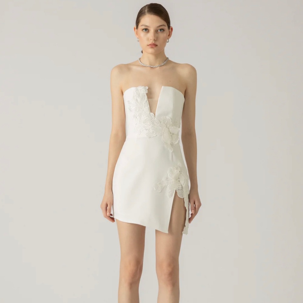 Sau Lee Fleur Mini Dress